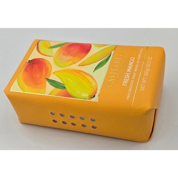 Castelbel Fresh Mango Fragranced Soap Bar 10.5 oz - Picture 6 of 11